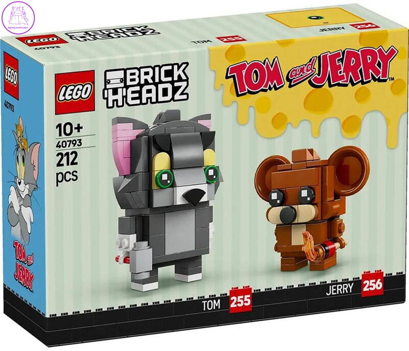 LEGO BRICK HEADZ Figurky Tom a Jerry 40793 STAVEBNICE