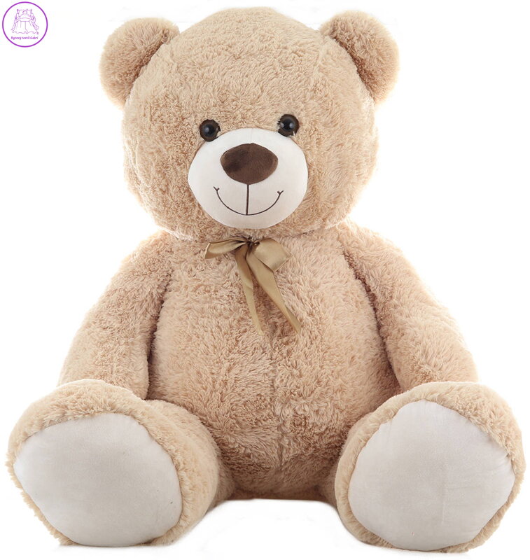 PLYŠ Medvěd velký s mašlí 130cm *PLYŠOVÉ HRAČKY*