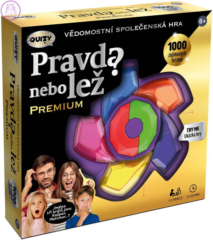 QUIZY HRA Pravda nebo lež? Premium na baterie Světlo Zvuk CZ