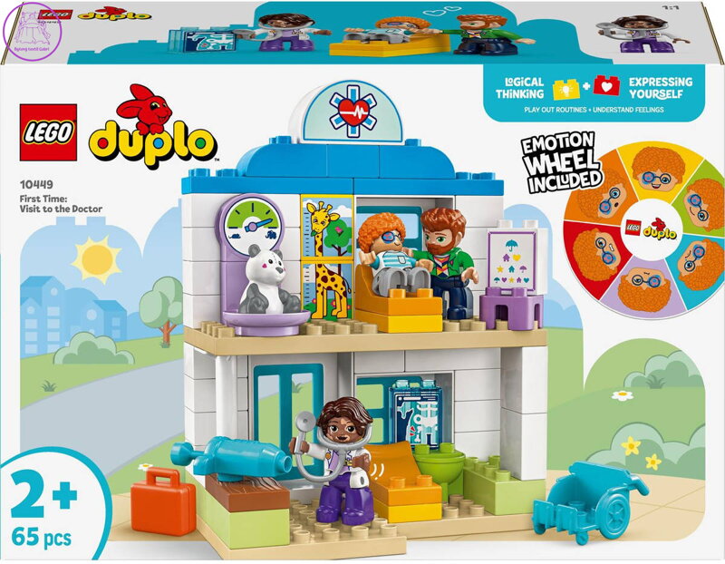 LEGO DUPLO Návštěva u lékaře 10449 STAVEBNICE