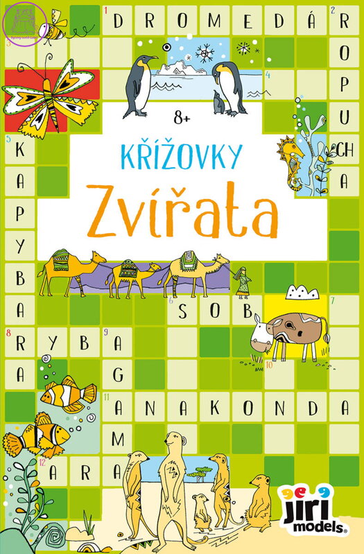 JIRI MODELS Křížovky 100+ Zvířátka