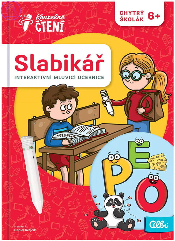 ALBI Kouzelné čtení Kniha interaktivní Slabikář