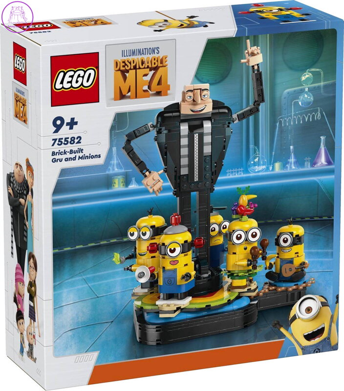 LEGO MINIONS Gru a Mimoni z kostek (Já padouch 4) 75582 STAVEBNICE