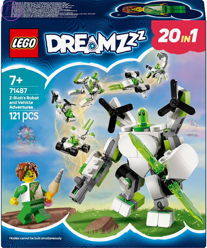 LEGO DREAMZZZ Z-Flekova dobrodružství s roboty a vozidly 71487 STAVEBNICE
