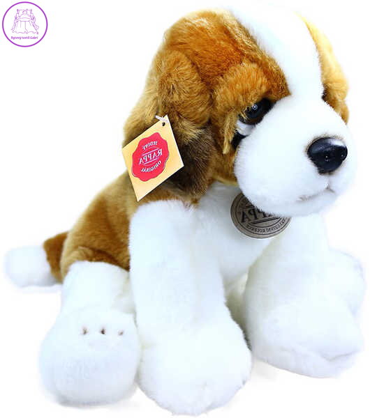 PLYŠ Pes bernardýn sedící 30cm pejsek *PLYŠOVÉ HRAČKY*