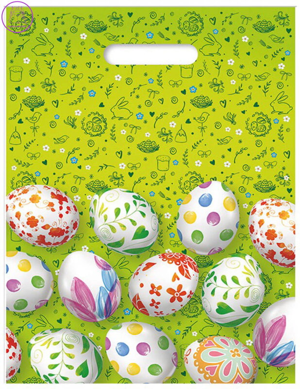 ARGUS Taška Velikonoční vajíčka 27x36x7cm igelitová