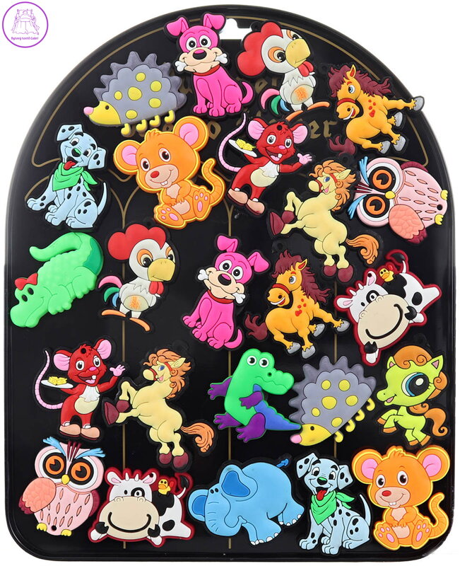 Magnetky dekorativní veselá zvířátka samostatné 4cm různé druhy