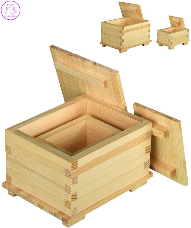 WALACHIA Truhly W54 Creative Kit DŘEVĚNÁ STAVEBNICE