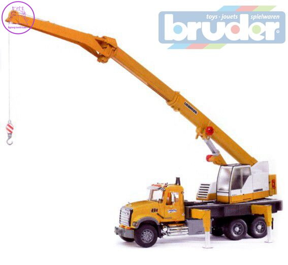BRUDER 02818 (2818) Auto MACK GRANIT autojeřáb
