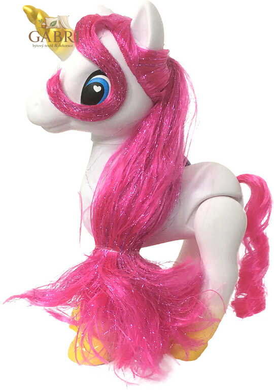 Jednorožec Sparkle Girlz velký plastový koník dlouhá hříva 2 barvy