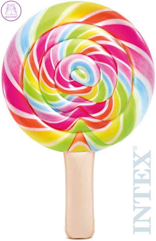 INTEX Lehátko nafukovací lízátko 208x135cm matrace na vodu 58753