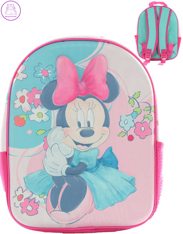 Batoh dětský 25x30x9cm Disney Minnie Mouse 3D