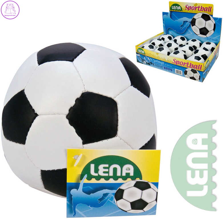 LENA Soft míček fotbalový měkký kopačák 11cm