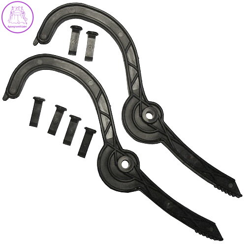 Brzdy (ručky) náhradní díl k bobům Twister a Cyclone (starší model) s doplňky v sáčku