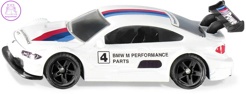 SIKU Blister auto BMW M4 Racing 2016 závodní vůz model kov 1581