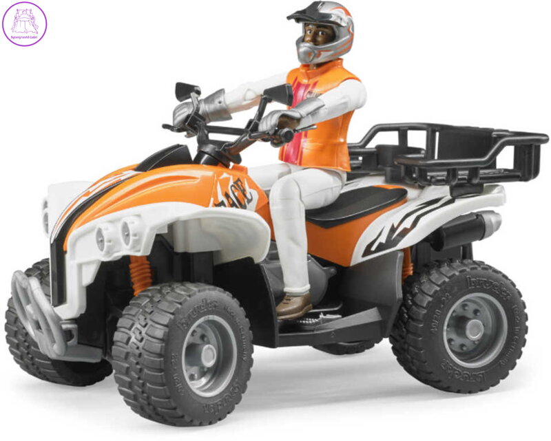 BRUDER 63000 Auto terénní čtyřkolka s řidičem model 1:16