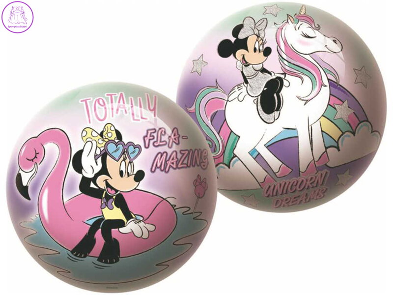 DINO Míč Disney Minnie Mouse 23cm s obrázkem guma