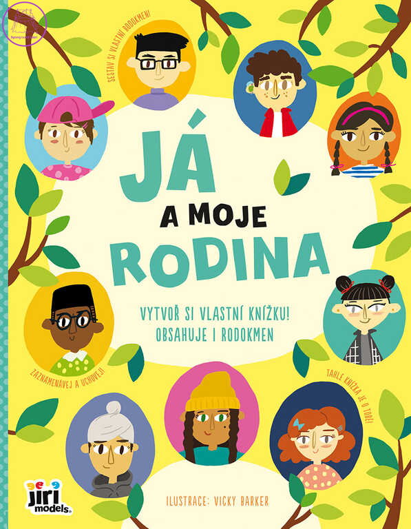JIRI MODELS Já a moje rodina kniha aktivit o rodině