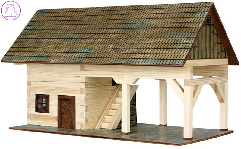 WALACHIA Kolna W17 Hobby Kit DŘEVĚNÁ STAVEBNICE
