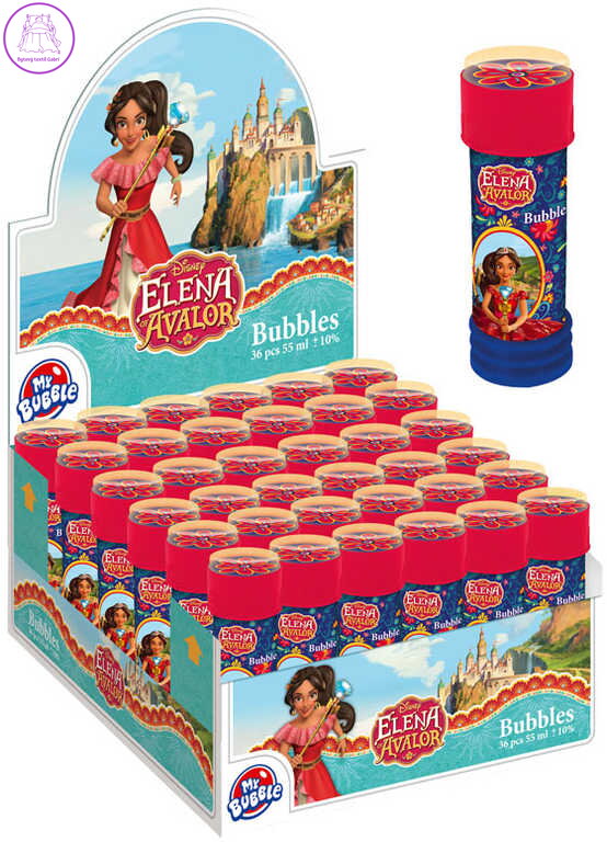 Bublifuk Elena z Avaloru 55ml dětský bublifukovač s kuličkovým labyrintem