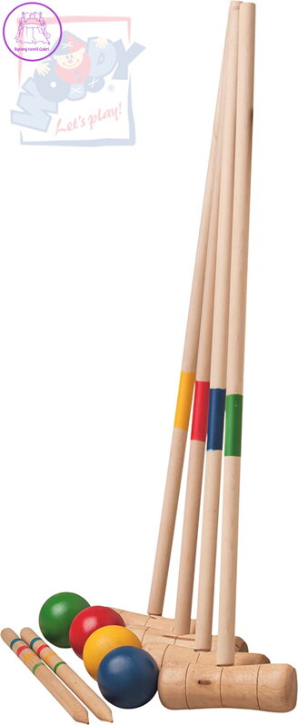 WOODY Kroket zahradní hra *DŘEVĚNÉ HRAČKY*