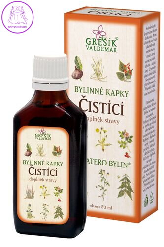 Grešík Čistící kapky 50 ml