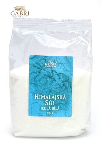 Grešík Sůl Himalájská jedlá bílá 600 g