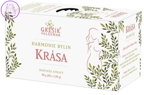 Grešík Krása Harmonie bylin 20 x 1,5 g přebal