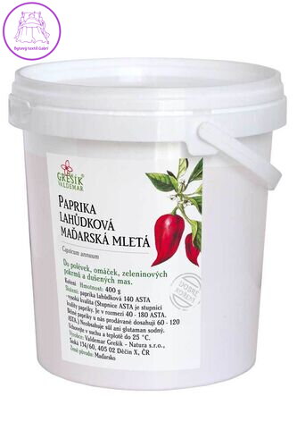 Grešík Paprika lahůdková maďarská mletá 400 g
