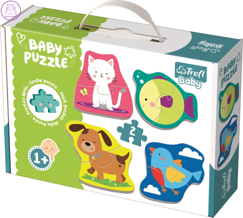 TREFL Baby puzzle Zvířata 4x2 dílky
