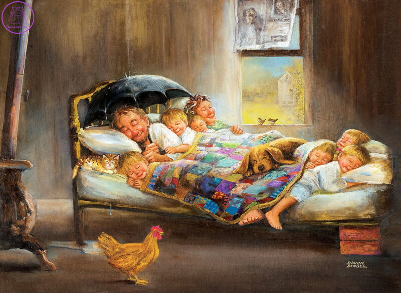 ANATOLIAN Puzzle Domov, sladký domov 2000 dílků