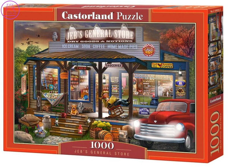 CASTORLAND Puzzle Smíšené zboží 1000 dílků