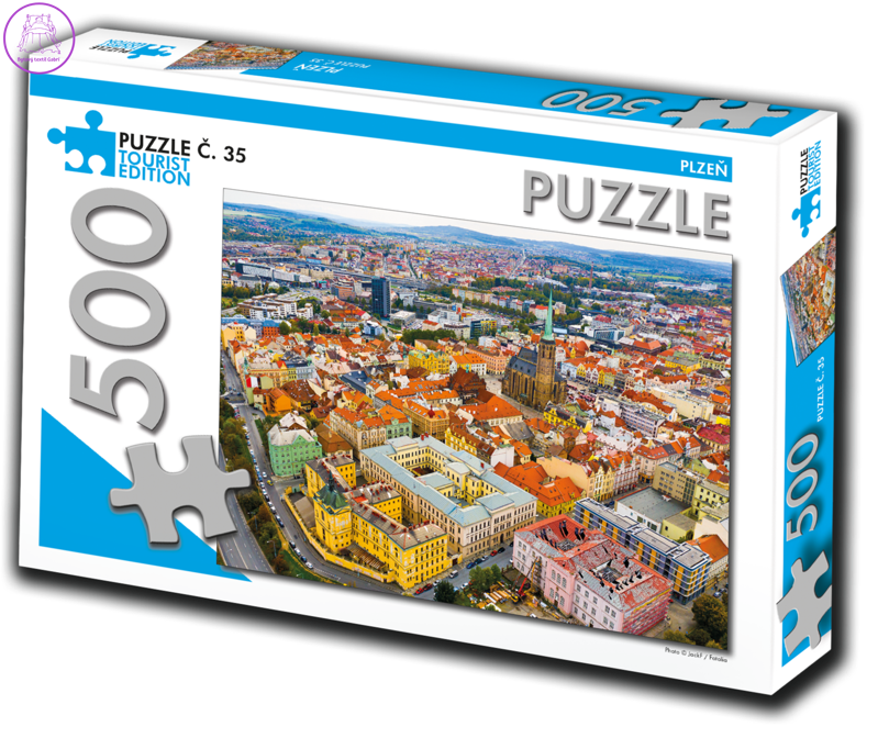 TOURIST EDITION Puzzle Plzeň 500 dílků (č.35)