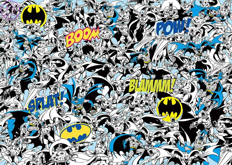 RAVENSBURGER Puzzle Challenge: Batman 1000 dílků