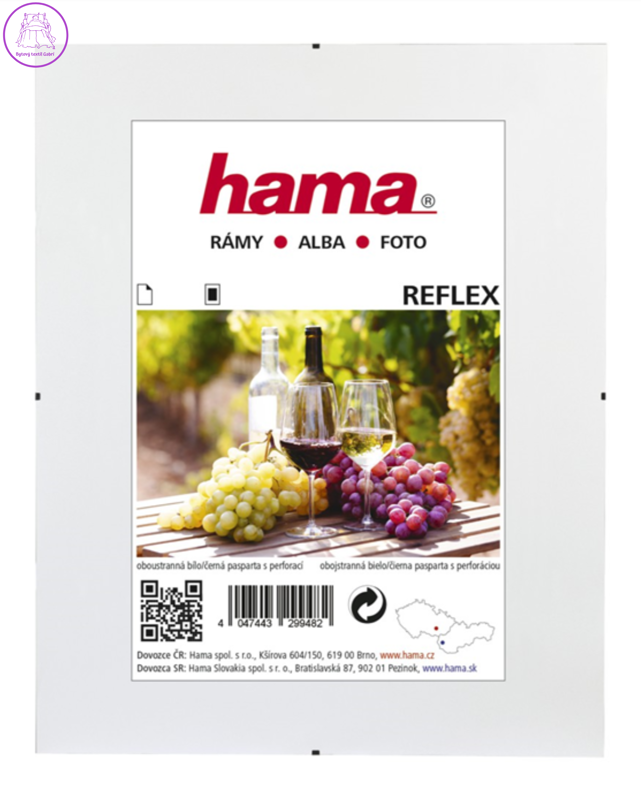 HAMA Rám na puzzle Euroclip 93x62cm (sklo)
