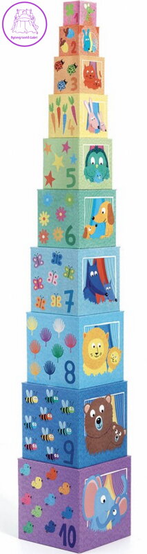 DJECO Krabičková věž Mláďata