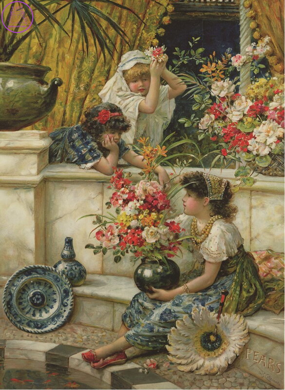 ANATOLIAN Puzzle Květiny východu 1000 dílků