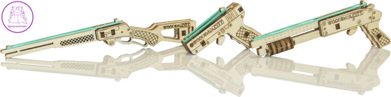 WOODEN CITY 3D puzzle mini sada Widgets: Akce 30 dílků