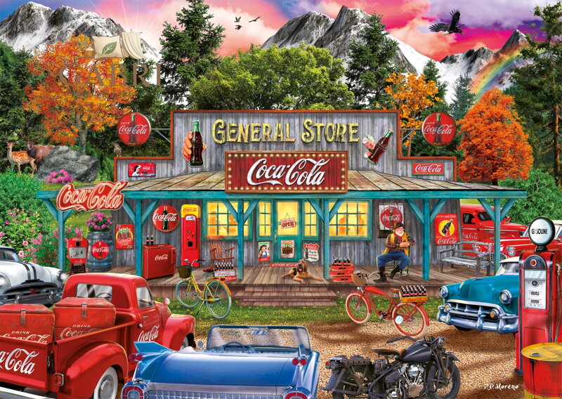 SCHMIDT Puzzle Obchůdek s Coca Colou 1000 dílků