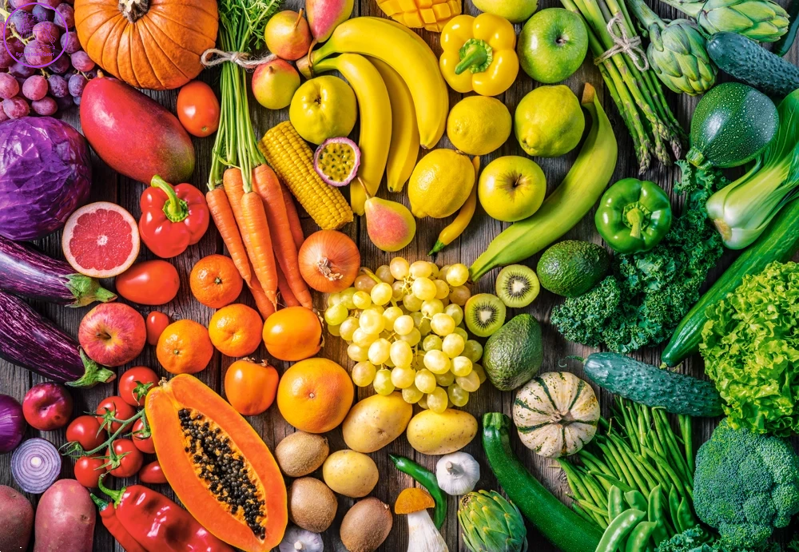 CASTORLAND Puzzle Vitamínová duha 1500 dílků