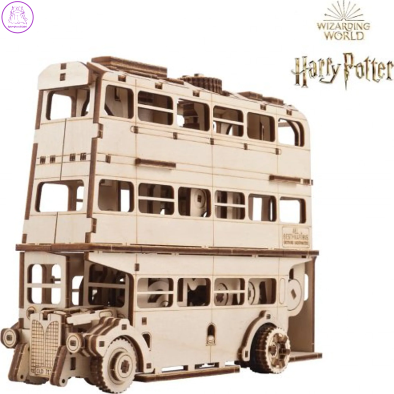UGEARS 3D puzzle Harry Potter: Záchranný kouzelnický autobus 268 dílků