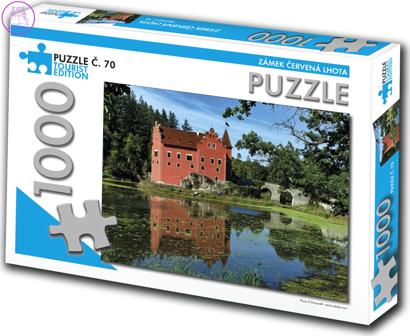 TOURIST EDITION Puzzle Zámek Červená Lhota 1000 dílků (č.70)