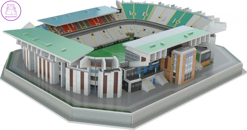 STADIUM 3D REPLICA 3D puzzle Stadion Jan Breydel - Brugge 144 dílků