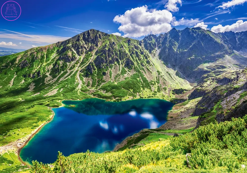 CASTORLAND Puzzle Czarny Staw Gąsienicowy, Tatry 500 dílků