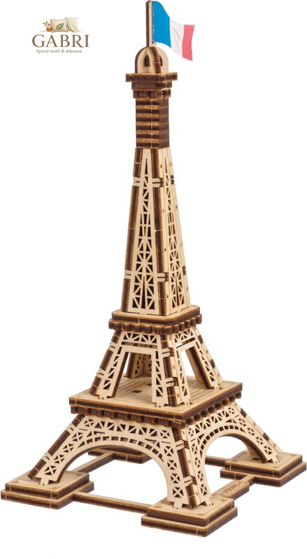 UGEARS 3D puzzle Eiffelova věž 50 dílků