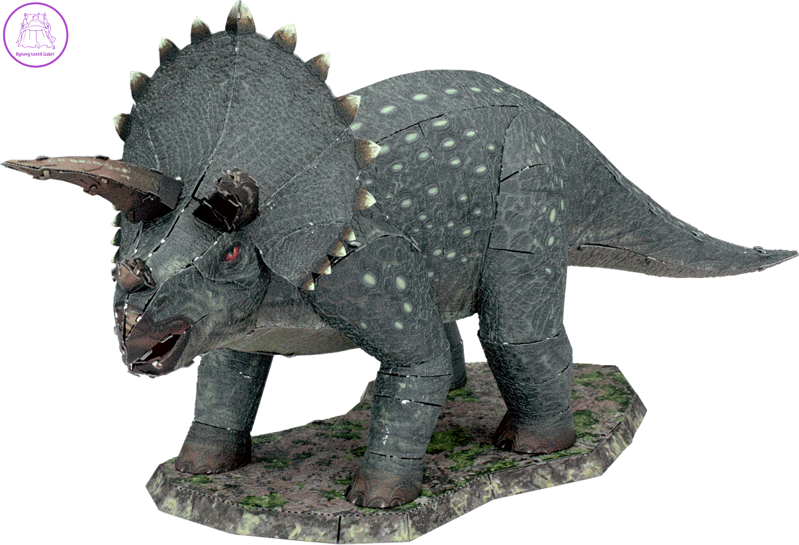 METAL EARTH 3D puzzle Triceratops