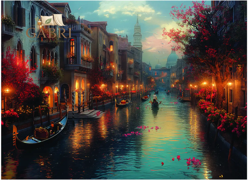 ANATOLIAN Puzzle Úsvit v Benátkách 1000 dílků