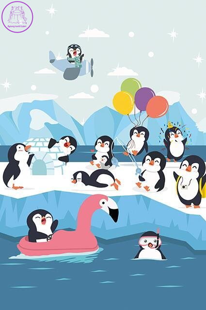 ART PUZZLE Dřevěné puzzle Roztomilí tučňáci 25 dílků