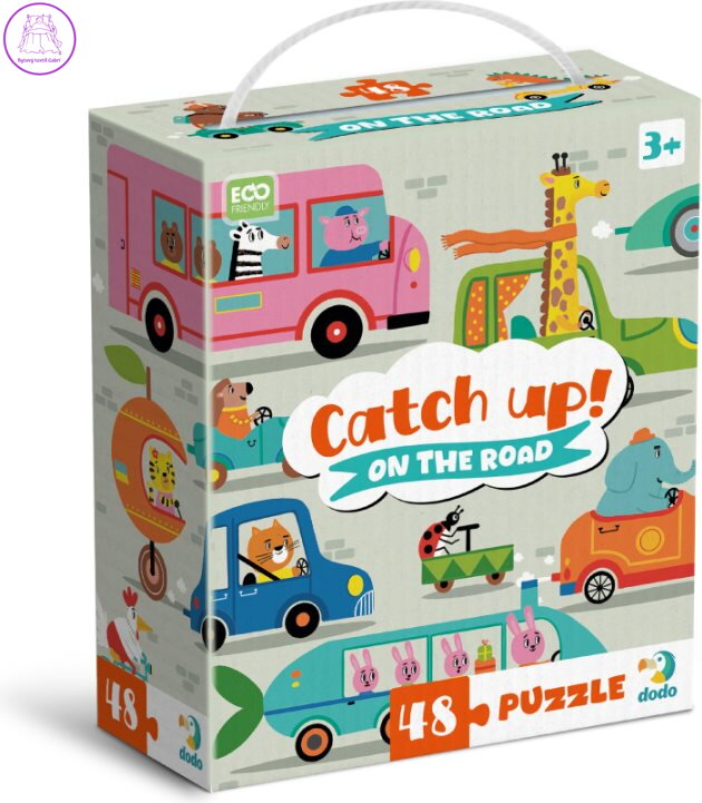 DODO Puzzle Chyť je: Na silnici 48 dílků