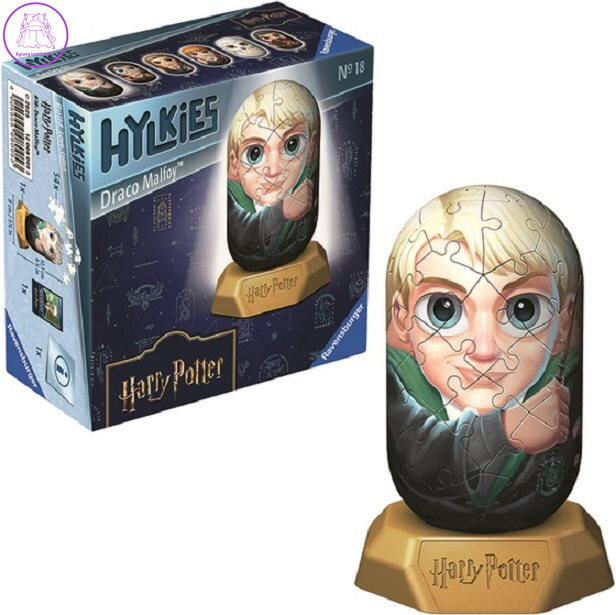 RAVENSBURGER 3D puzzle Hylkies: Harry Potter: Draco Malfoy 54 dílků
